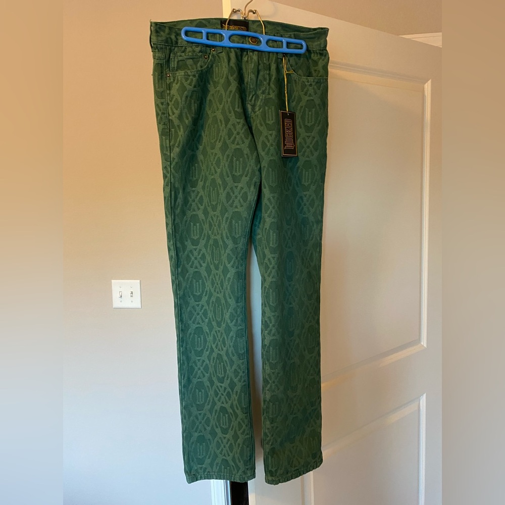 Forever 21 Green Wicked Pants